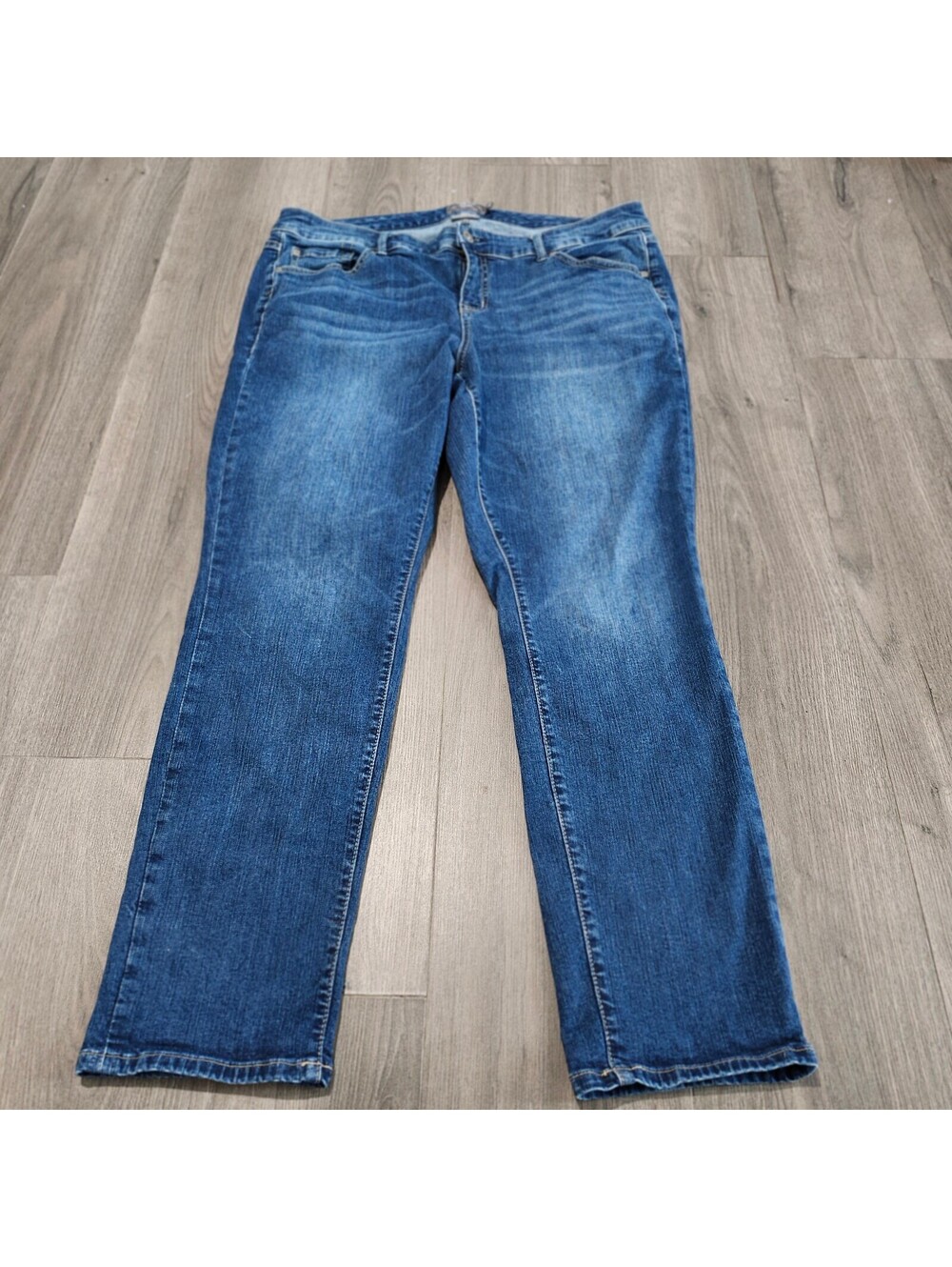 Torrid Boyfriend Straight Vintage Stretch Jeans Blue Size 18R